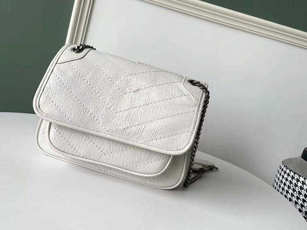 

designer cosmetic quality 533037 niki baby crinkled vintage calfskin leather shoulder dust fashion bag 01