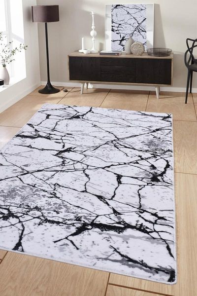 

white marble pattern carpet