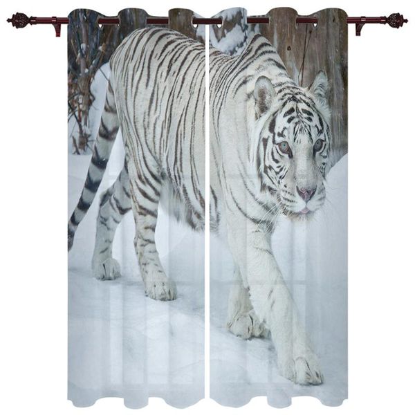 

translucent curtains white tiger snow living room closet kitchen bedroom home decoration exquisite window curtains