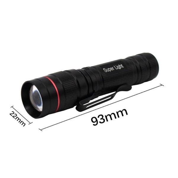 

flashlights torches led black torch mini powerful light waterproof lantern battery penlight q5 for outdoor camping hiking