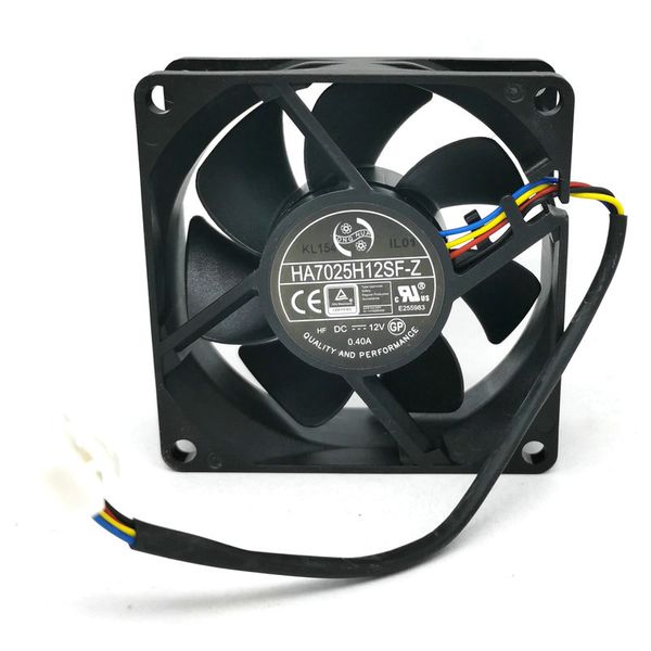 HA7025H12SF-Z 7025 12V 0.40A 4Line Fan refrescante 70 * 70 * 25mm