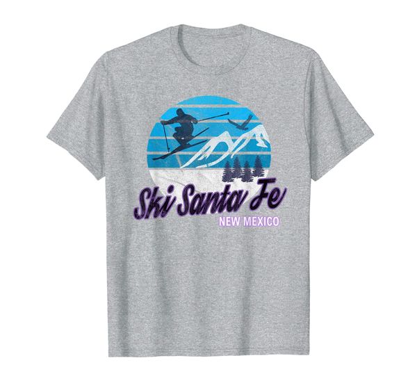 

Ski Santa Fe New Mexico USA Ski Resort Snowboarding Skiing T-Shirt, Mainly pictures