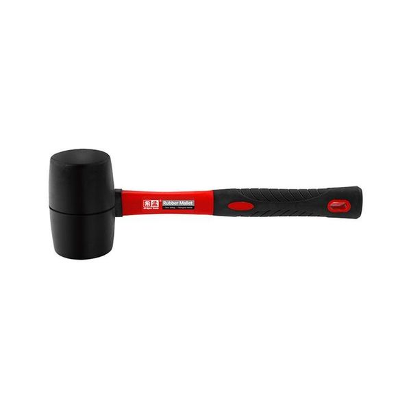 

hand tools 8oz non-slip rubber mallet soft head hammer flooring installation