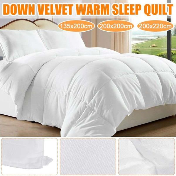 

comforters & sets autumn winter thicken warm quilt blanket double king queen bed cover bedding soft quilted printed comforter home el duvets