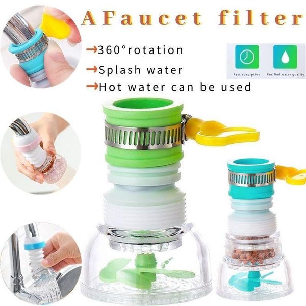 

other faucets, showers & accs rotating splash-proof tap kitchen bathroom stretch filter valve household shower head accessories faucet bubbl