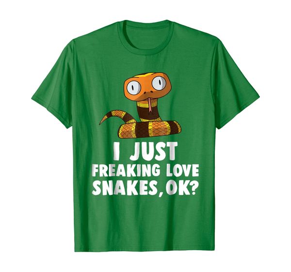 

I Just Freaking Love Snakes OK T-shirt Funny Snake Shirt, Mainly pictures