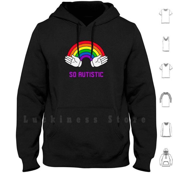 

that's so autistic. like , for real. hoodies long sleeve autism autistic awareness acceptance april men's & sweatshirts, Black