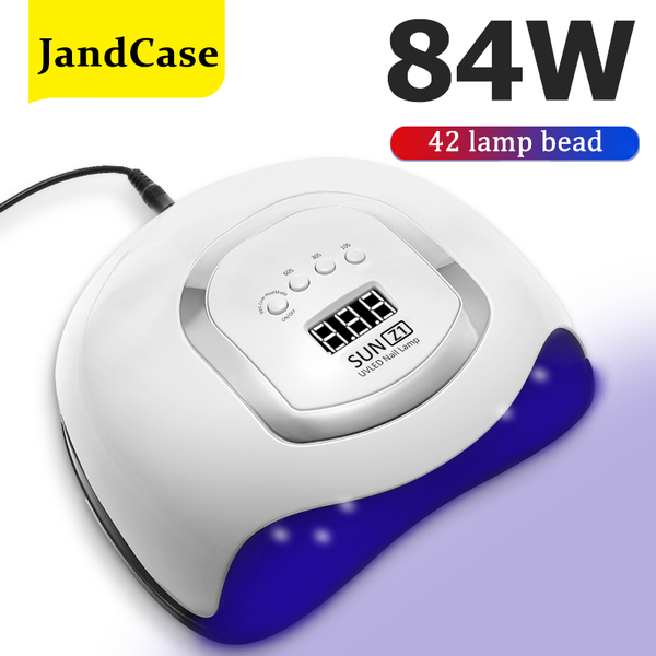 

nail dryers uv led dryer for manicure fast drying lamp nails gel polish curing light 42leds with smart sensor