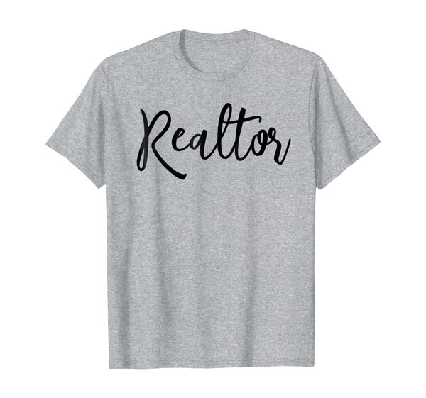 

real estate agent gift realtor broker t-shirt for men women, White;black