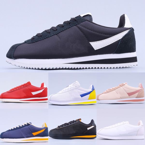 

classic running shoes pink black and white mesh sports shoes red blue lightweight leather designer sneakers