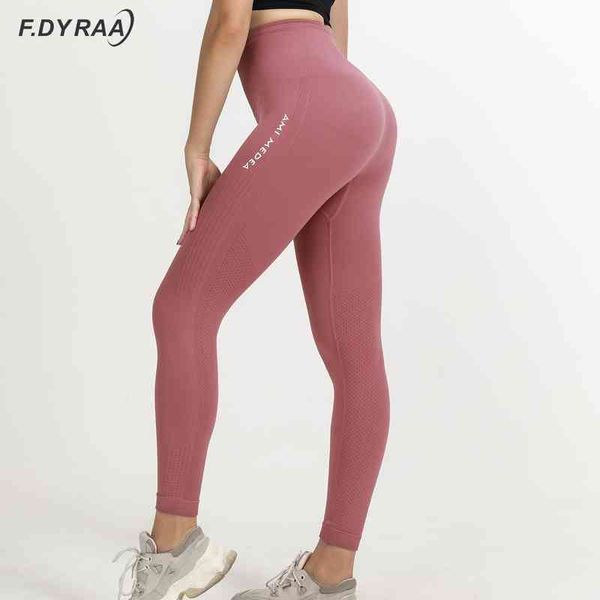 

f.dyraa tummy control yoga pants women seamless leggings fitness gym tights push up sport high waist workout sportswear