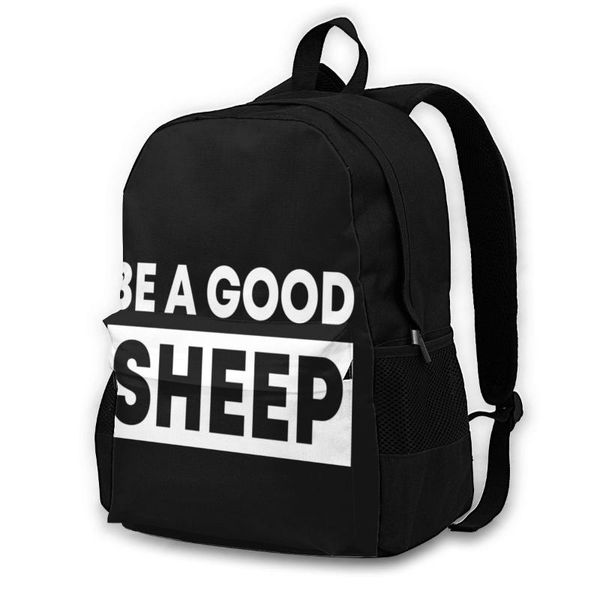 

backpack sheep backpacks polyester business print casual bags