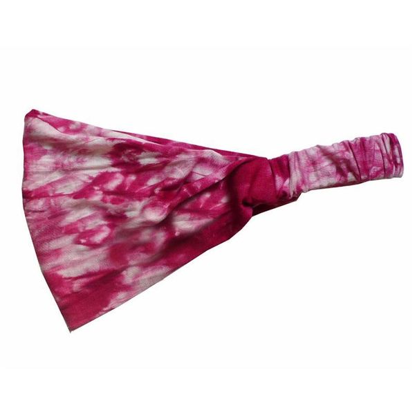 

solid wide cotton sports yoga headbands for women girls dyed reversible elastic hairbands turban hair accessories jllura