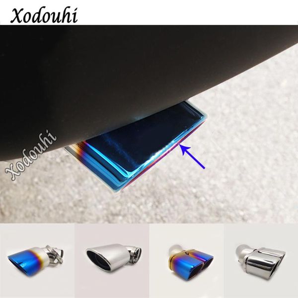 

manifold & parts for qashqai 2021 car cover muffler exterior end pipe outlet dedicate stainless steel exhaust tip tail 1pcs