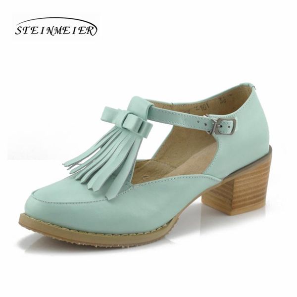 

women sandals oxford shoes vintage genuine leather high heels gladiator oxfords summer platform sandals for women slippers 2021, Black