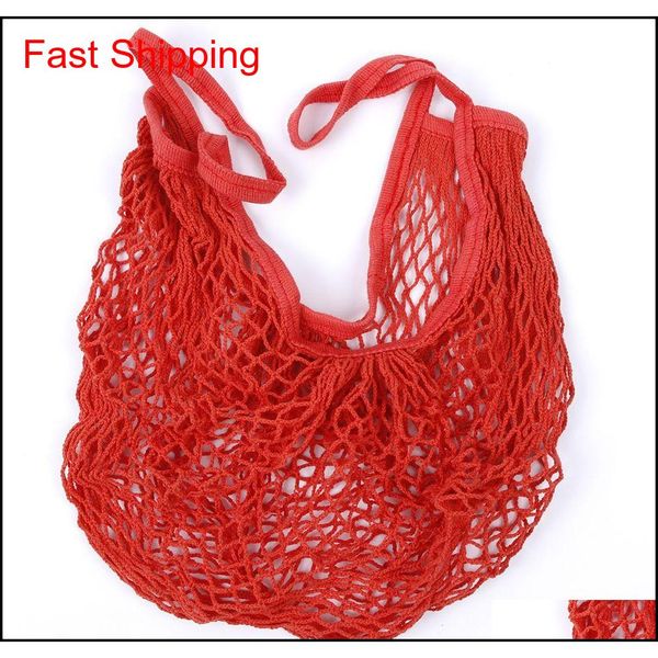 

2019 new mesh shopping bag reusable string fruit storage handbag totes women shopping mesh net woven bag shop g jllbwy network2010
