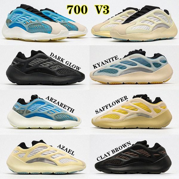 

2021 authentic 700 v3 bright blue orange shoes sun black azael inertia wave runner 700s kyanite static magnet vanta kanye west men women out
