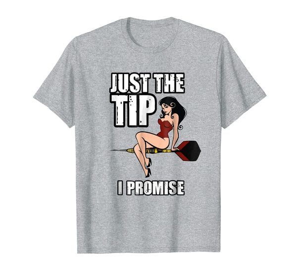 

Darts Funny Just the Tip I promise Sexy Pinup Girl Shirt, Mainly pictures