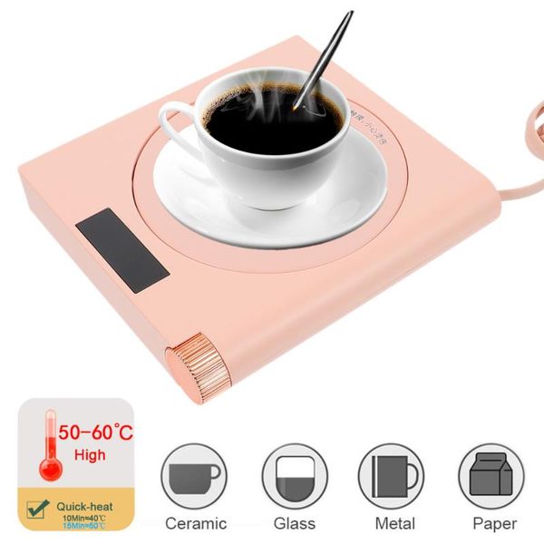 

mats & pads 1pc coffee mug warmer electric tea cup usb for home office