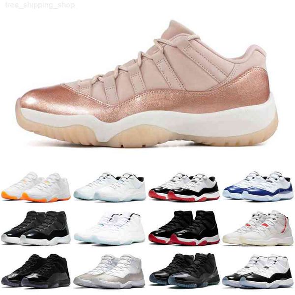 

discount bright citrus 11 11s jumpman men women basketball shoes jubilee cool grey legend blue low space jam mens trainers sports sneakers, Black
