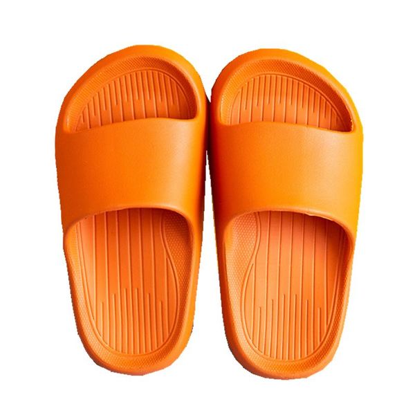 

slipper children' summer slippers girls in the big indoor non-slip soft bottom home sandals and, Black;grey