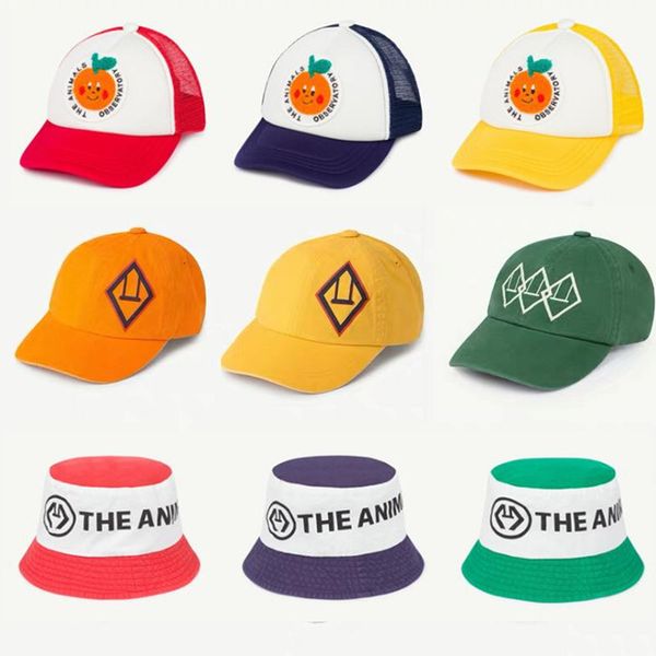 

2021 children snapback caps tao kids hat adjustable baseball cap fall hip hop boys baby girl casual patchwork mesh trucker hats new 6q2s, Yellow