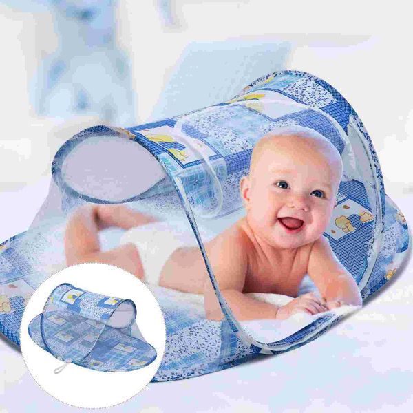 

crib netting instant portable mosquito net breathable travel baby tent beach play
