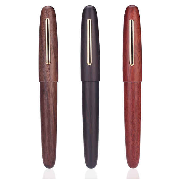 

fountain pens jinhao 9056 pen wooden ink 0.5mm nib converter filler stationery office school supplies writing gift