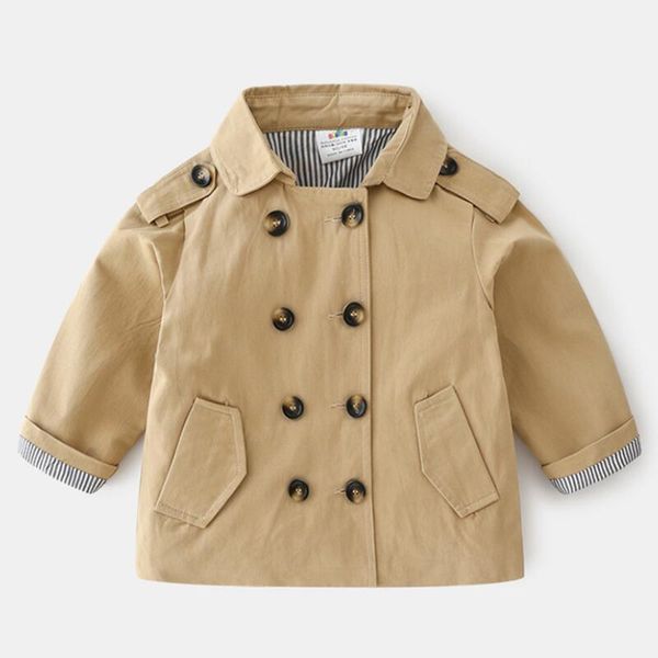 

tench coats 2021 autumn fashion children's clothing boys windbreaker long-sleeved baby jacket british, Camo