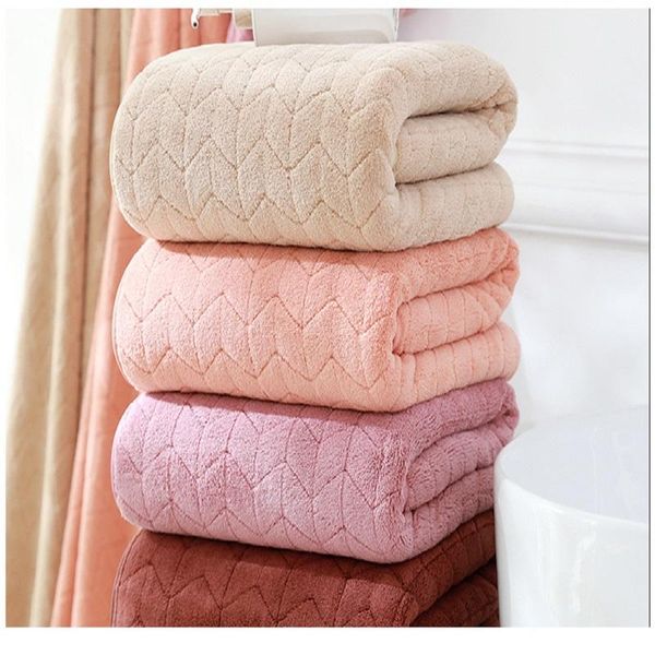 

towel drop bath jacquard microfiber 70*140cm beach towels soft absorbent bathroom for adult