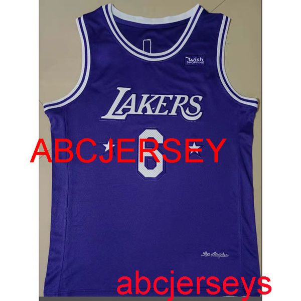 

men women kids 6# james 2022 new purple basketball jersey embroidery new basketball jerseys xs-5xl 6xl, Black