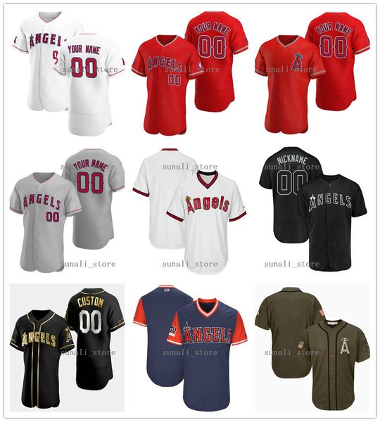 

sewed 25 dexter fowler 32 raisel iglesias 7 jo adell 2 luis rengifo 22 david fletcher 33 max stassi 47 griffin canning 39 luke bard jerseys, Blue;black