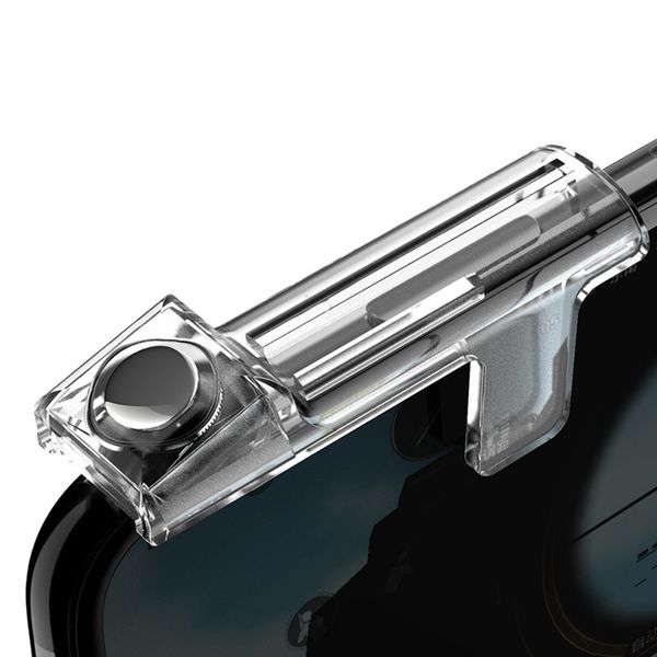 

transparent for pubg mibile game phone gamepad trigger fire button aim key smart phone mobile games l1r1 shooter controller