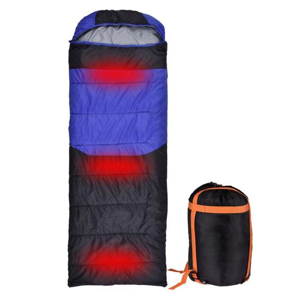 

sleeping bags camping sleep bag heating down cotton water protective 3 modes breathable for outdoor indoor home office equipment