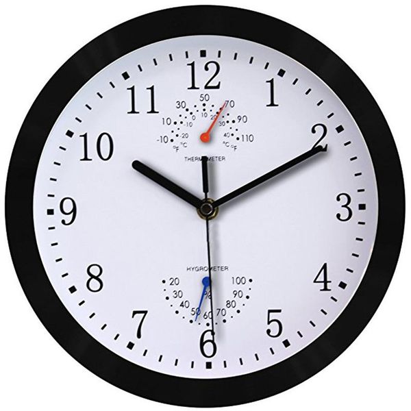 

wall clocks silent clock non ticking 10 inch excellent accurate sweep movement metal frame glass cover modern decoration living room
