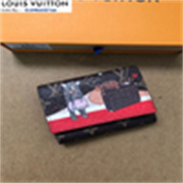 

long phone m63326 christmas wallet women real leather brand wallets chain wallet pouches key card holders designer cases purse luxury clutch, Red;black