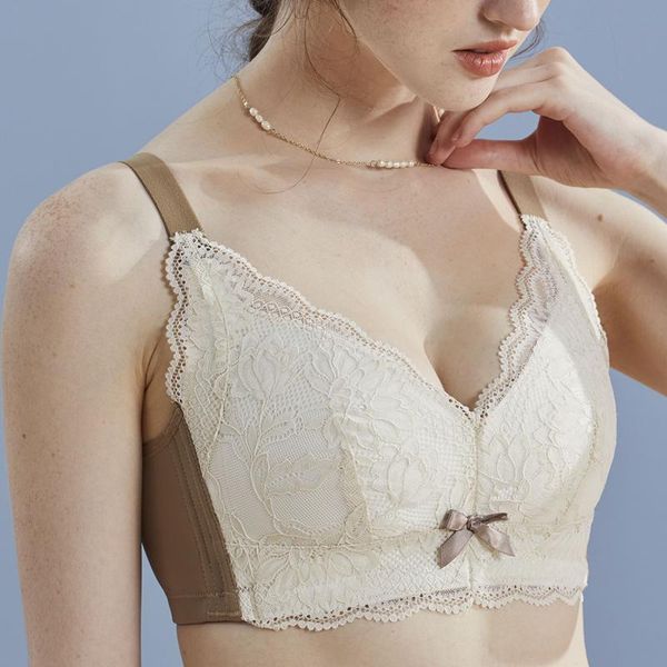 

bras women's full coverage wire non-foam lace bra 34 36 38 40 b c d e f, Red;black