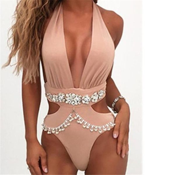 

one-piece suits women swimsuit push up ladies bikini swimwear bathing one piece monokini maillot de bain femme 2021 est summer