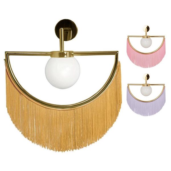 

wall lamp modern tassel led light nordic glass ball home lighting fixtures