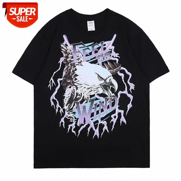 

nagri men cotton short sleeve t shirt retro print casual o neck summer t-shirt fashion brand 2020 europe and america #dm0h, White;black