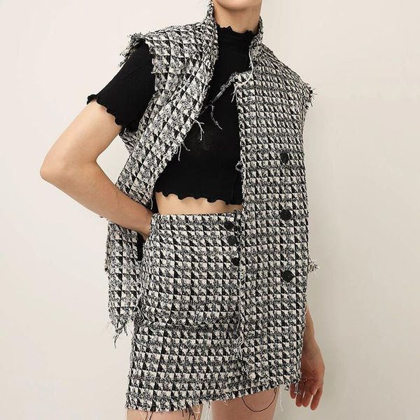 

women's suits & blazers high-quality spring and autumn ladies vest suit casual professional blazer single-breasted jacket business outw, White;black