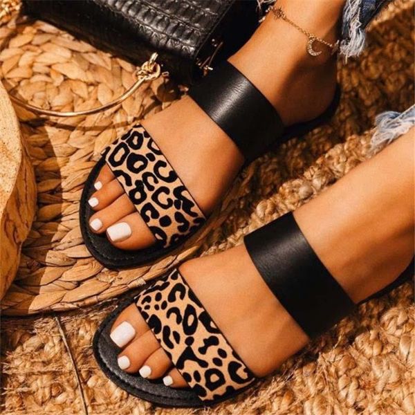 

2021 women sandals fashion women's shoes summer leopard sandals female ladies platform retro sandalias plus size zapatos mujer, Black