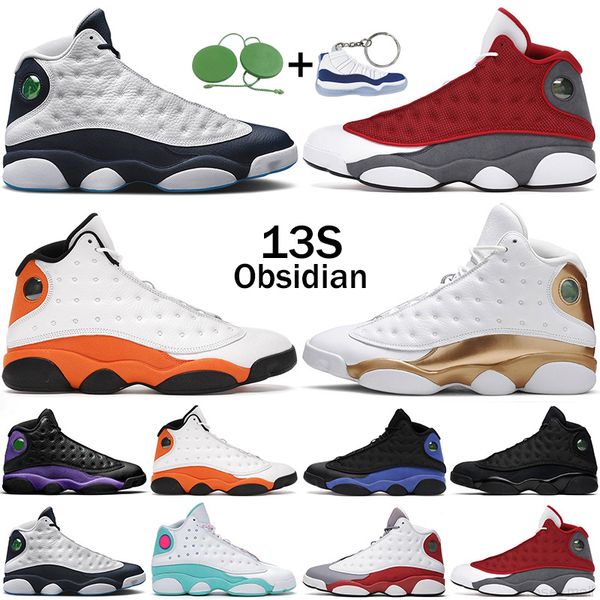 

basketball shoes 13s jumpman 13 men women obsidian chicago court purple red flint barons atmosphere grey hyper royal he mens sports trainers