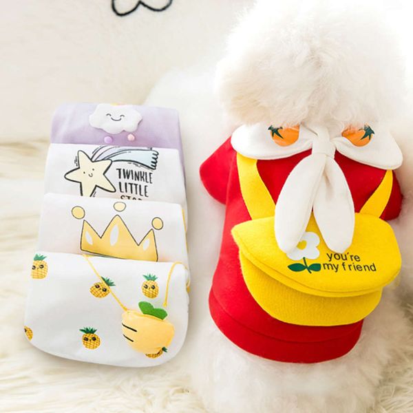 

new style spring autumn and winter dog's bodyguard halloween costume cute cartoon cat's two legged pet cloth
