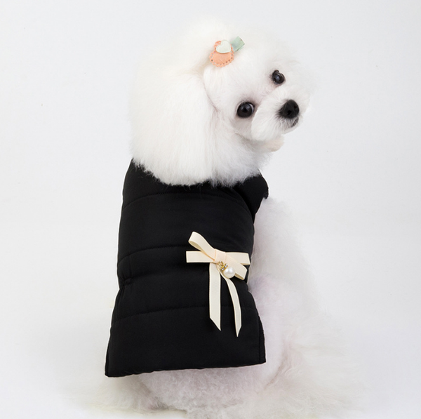 

dog clothes for small dogs pet cat costume cute dog coats warm winter clothing pet princess bow fashion vest