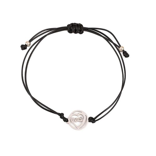 

charm bracelets 2 pieces set moon stars love woven for friend couple family women mens teen friendship jewelry gifts, Golden;silver