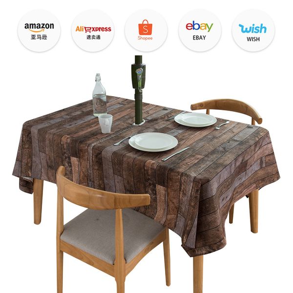 

digital printing outdoor zipper waterproof table cloth with umbrella hole beach