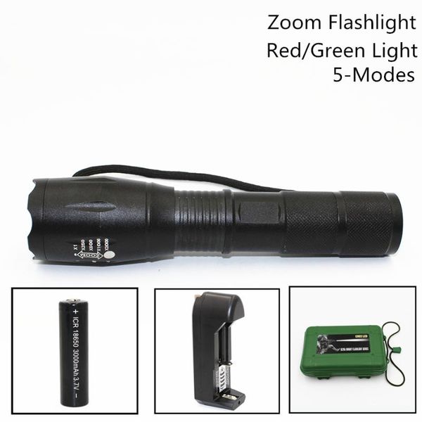 

other led lighting 5 modes adjustable focus light q5/r5 450lm aluminum zoom torch 18650/ lamp