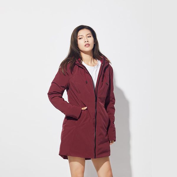 

soft shell outdoor jacket winter women hiking hoodie windbreaker waterproof thickened camping clothes windproof sports coats, Blue;black