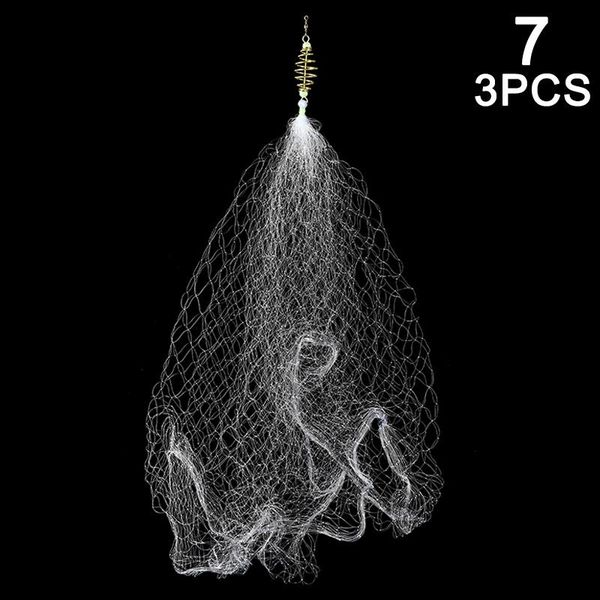 

fishing accessories 3pcs play stair design mesh net safe nylon zj55